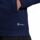 Bluza rozpinana damska Adidas Entrada 22 Track Jacket H57528 granatowa z pełnym zamkiem i technologią AEROREADY