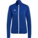 Bluza rozpinana damska Adidas Entrada 22 Track Jacket HG6293 niebieska z pełnym zamkiem i technologią AEROREADY