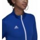 Bluza rozpinana damska Adidas Entrada 22 Track Jacket HG6293 niebieska z pełnym zamkiem i technologią AEROREADY