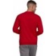 Bluza męska Adidas Entrada 22 Sweat Top HB0577 czerwona bez kaptura, z polarowym wnętrzem i elastycznymi ściągaczami