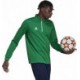 Bluza treningowa męska Adidas Entrada 22 Training Top HI2129 zielona z zamkiem do połowy i technologią AEROREADY