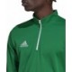 Bluza treningowa męska Adidas Entrada 22 Training Top HI2129 zielona z zamkiem do połowy i technologią AEROREADY