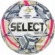 Piłka ręczna Select Replica EHF Champions League V26 220045 biało-szara, ręcznie szyta z pęcherzem Zero-Wing i pianką 3 mm
