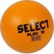 Piłka piankowa Select Foam Ball Play 15 430005 pomarańczowa 46 cm z miękkiej pianki i powłoką PU do gier i ćwiczeń dzieci