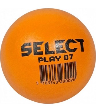 Piłka piankowa Select Foam Ball Play 07 21 cm pomarańczowa z miękkiej pianki i powłoką PU do gier oraz ćwiczeń dzieci