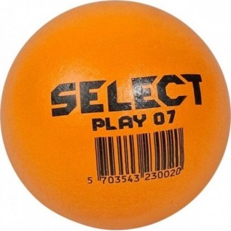 Piłka piankowa Select Foam Ball Play 07 21 cm pomarańczowa z miękkiej pianki i powłoką PU do gier oraz ćwiczeń dzieci