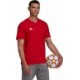 Koszulka męska Adidas Entrada 22 Tee czerwona. 100% bawełna, regularny krój i dekolt V. Wygodna na co dzień i dla klubów. Kup w 