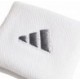Frotki Adidas Tennis Wristband Small białe 2 sztuki na nadgarstek