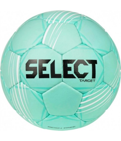 Piłka ręczna Select Target V26 210035 miętowa z czarnym logo Select do gry bez kleju