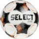 Piłka nożna halowa Select Futsal Master Grain V26 1014386 310020 biało-czarno-pomarańczowa rozmiar 4 FIFA Basic