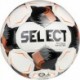 Piłka nożna halowa Select Futsal Master Grain V26 1014386 310020 biało-czarno-pomarańczowa rozmiar 4 FIFA Basic
