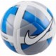 Piłka nożna halowa Nike Maestro Futsal HV5100 464 biało-szaro-niebieska z teksturowaną powierzchnią
