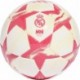 Piłka nożna Adidas UEFA Champions League 26/27 Real Madrid Mini KE5107 biało-różowa rozmiar 1 z godłem Realu Madryt