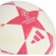 Piłka nożna Adidas UEFA Champions League 26/27 Real Madrid Mini KE5107 biało-różowa rozmiar 1 z godłem Realu Madryt