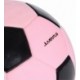 Piłka nożna Adidas Juventus Away Mini 26/27 KE5117 różowo-czarna rozmiar 1 z godłem Juventusu