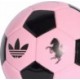 Piłka nożna Adidas Juventus Away Mini 26/27 KE5117 różowo-czarna rozmiar 1 z godłem Juventusu
