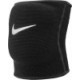 Nakolanniki siatkarskie Nike Essential Youth Knee Pads N1013353010 czarne z białym logo i amortyzacją EVA