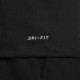 Koszulka sportowa męska Nike Dri-FIT DFC Crew Solid AR6029-010 czarna z białym logo Swoosh na piersi