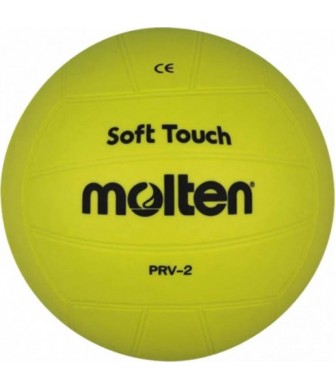Piłka Siatkowa Molten Soft Touch PRV-2 Gumowa Żółta