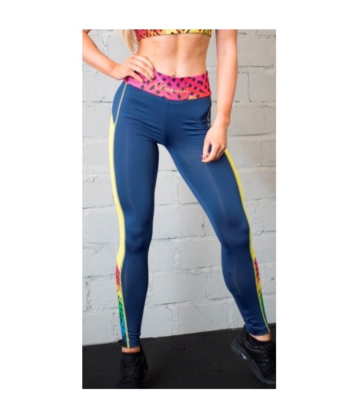 Spodnie Treningowe Damskie Fitness Legginsy Sp14 S61