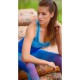 Koszulka Damska Fitness P25 7 6 7