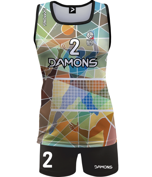 STROJE SIATKARSKIE PLAŻOWE DAMSKIE COCO 2