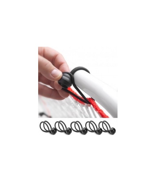 RAMA Z SIATKĄ, REBOUNDER - GUMKA 5 SZTUK