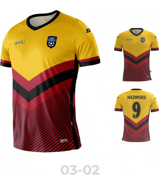 KOSZULKA PIŁKARSKA TIGRA 3 JUNIOR