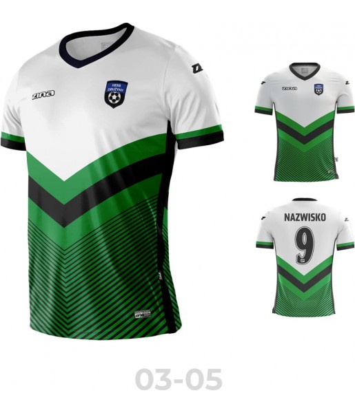 KOSZULKA PIŁKARSKA TIGRA 3 JUNIOR