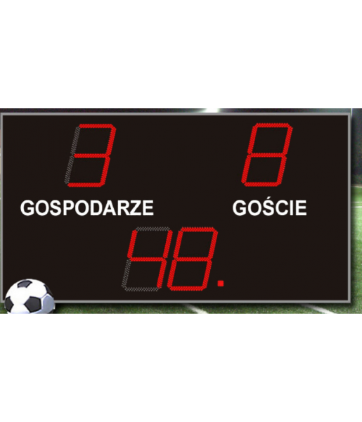 TABLICA WYNIKÓW na Boisko TZG ST10
