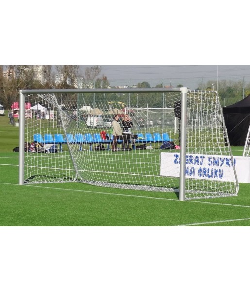 siatka na bramkę 5 × 2 m yakima 4 mm do boisk orlik zielona lub biała
