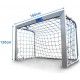 Bramka Do Piłki Nożnej Mini 1,8 * 1,2 m