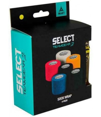 Taśma Select Do Getr/nagolenników 5 Cm * 4. 5M - Zestaw 4 Sztuk Żółta