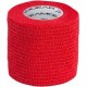 taśma select do getr i nagolenników 5 cm x 4,5 m zestaw 4 sztuk czerwona do stabilizacji ochraniaczy