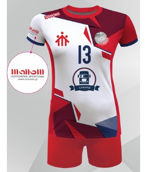 Stroje Siatkarskie Dziewczęce Master P7